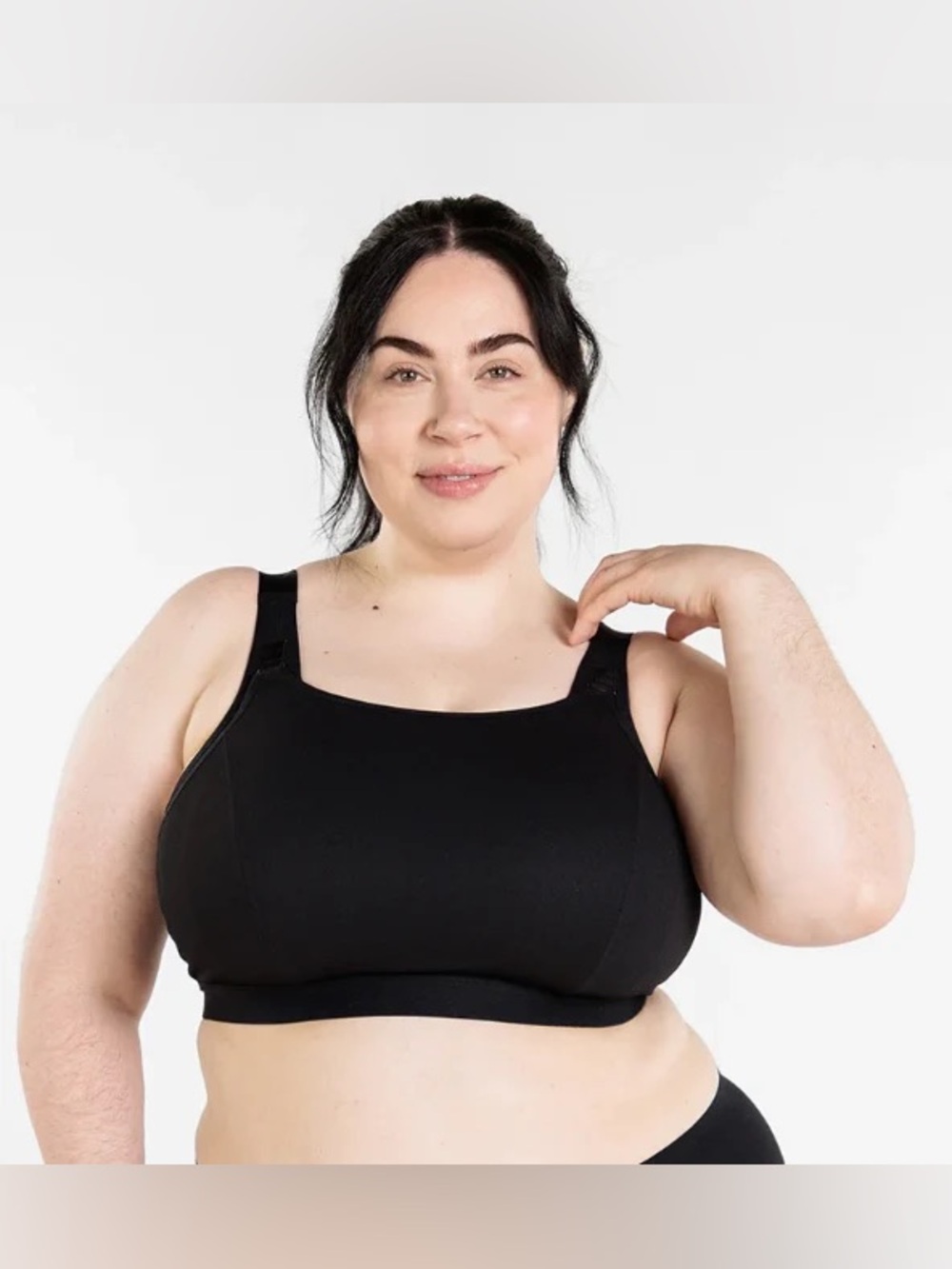 Understance NWT Pulse Flexwire Sport Bra Size 30G in Black